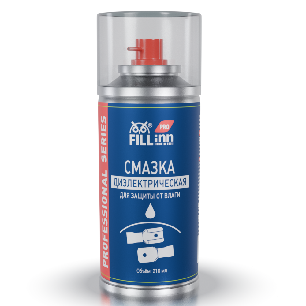 FLP305 Смазка диэлектрическая для защиты от влаги, 210 мл (аэрозоль)