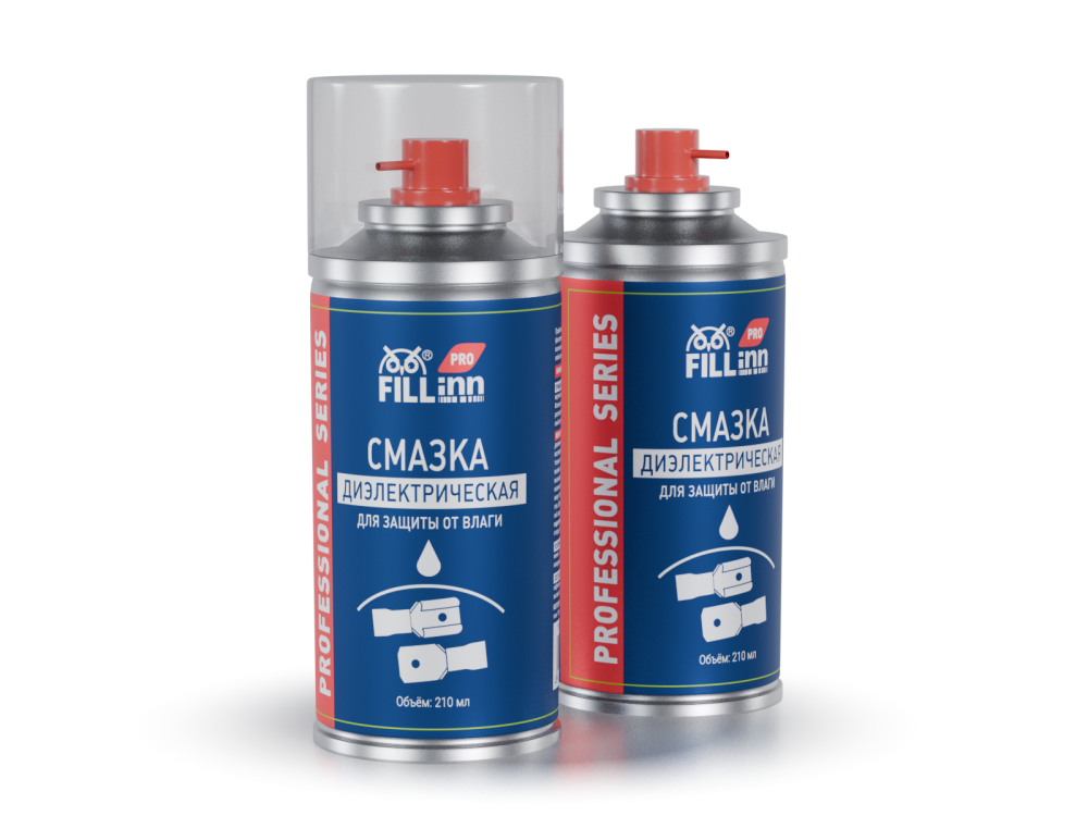 FLP305 Смазка диэлектрическая для защиты от влаги, 210 мл (аэрозоль)