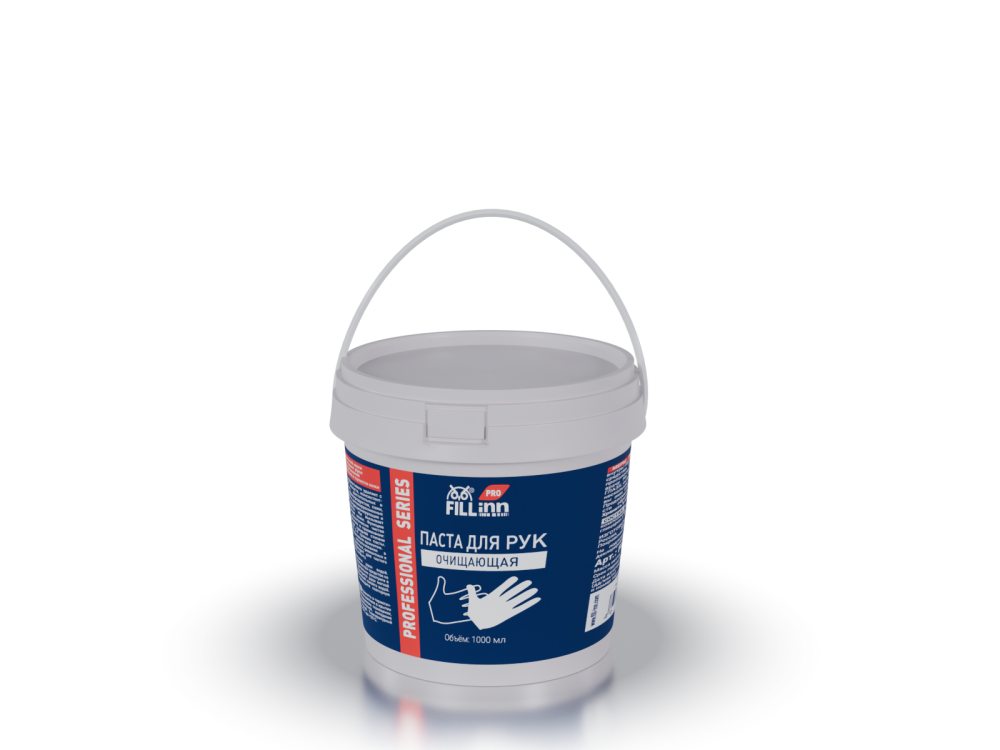 FLP315 Паста для рук очищающая (на основе древесной муки), 1 л (ведро)