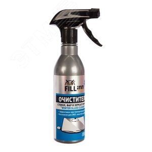 Очиститель стекол, фар и зеркал зимний (спрей), 400 мл