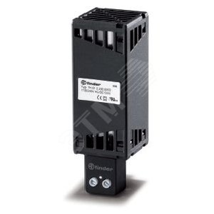 Электронагреватель щитовой электропитание 110-250В AC/DC тепловая мощность 50Вт установка на рейку 35мм IP20
