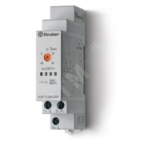 Электронные лестничные таймеры Монофункциональные, 3 проводные, 1NO 16A, все клеммы с одной стороны