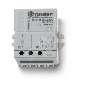 Диммер электронный, 400Вт, плавное диммирование, питание 230В АC, монтаж в коробке, степень защиты IP20