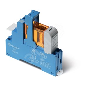Модуль интерфейсный (сборка 40.31.7.012.0000 + 99.02.9.024.99 + 95.03SMA), электромеханическое реле, 1CO 10A, контакты AgNi, питание 12В DC (чувствит.