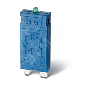 Модуль индикации, зеленый LED, 6...24В AC/DC