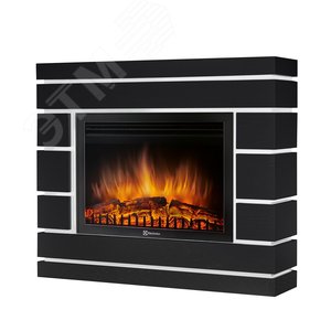 Портал для камина Moderno 25 шпон черный дуб