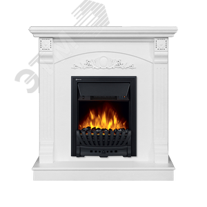 Портал для камина Barocco Classic шпон белый