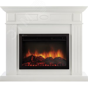 Портал для камина Bianco 30 шпон белый