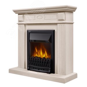 Портал для камина Bianco Classic шпон беленый дуб