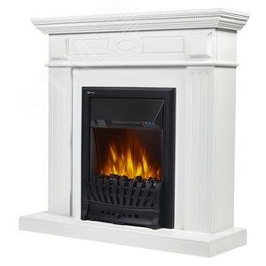 Портал для камина Bianco Classic шпон белый