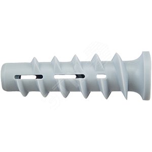 Турбо-дюбель для газобетона FTP K8 нейлоновый     10х60 под винт М8 или диаметр шурупа по дереву    7-8мм