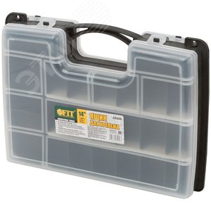 Ящик для крепежа (органайзер) двухсторонний 11.5'' (29.5 х 22 х 7.6 см)