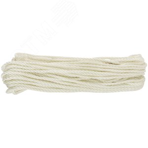 Веревка крученая капроновая 5 мм х 20 м, р/н= 270 кгс