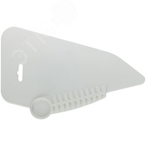 Шпатель прижимной, для разглаживания обоев, пластиковый, белый 280 мм