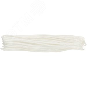 Шнур вязаный полипропиленовый с сердечником 4 мм х 20 м, р/н= 65 кгс