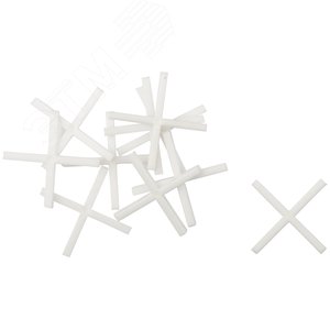 Крестики для кафеля 1.5 мм, 100 шт