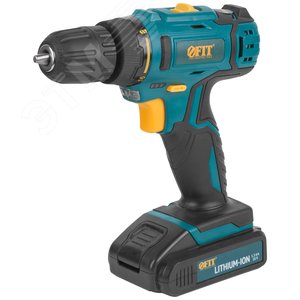 Дрель-Шуруповерт акк. 18.0 В, 0-400/1450 об/мин, 29.0 Нм, 2 (Li-Ion) 1.3 Ач, 1.5 ч., рез. накл., кейс