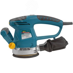 Шлифмашина эксцентриковая 480 Вт, 4000-14000 об/мин, 125 мм, липучка, коробка