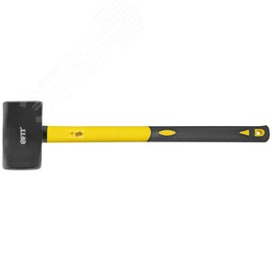 Кувалда кованая, фиберглассовая ручка 600 мм, 5 кг