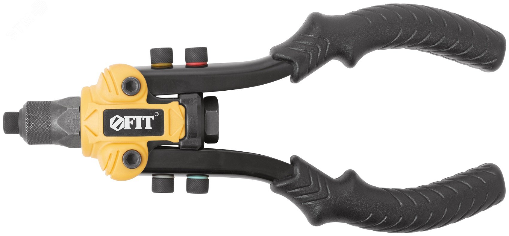 Заклепочник силовой двуручный компактный 2,4-6,4 мм (250 мм)