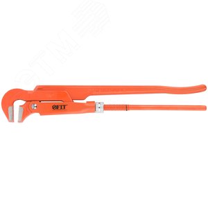 Ключ трубный газовый Профи 90 гр (тип L), CrV сталь 1.5'' (400 мм)