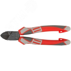 Бокорезы ''Эталон'', CrV сталь, ребра жесткости на губках, тефлоновое покрытие, 3К прорезиненные ручки 180 мм