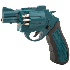 Отвертка Акк. 3.6 В, 180 об/мин, 3 Нм, 1 (Li-Ion) 1.3 Ач, 3-5 ч., рез. накл., подсвет., индик., держ.бит, коробка