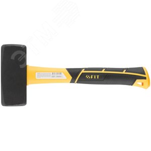 Кувалда кованая, фиберглассовая усиленная ручка Профи 2,0 кг