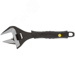 Ключ разводной ''Контур'', узкие губки, шкала, экстра увеличенный захват, ПВХ накладка на ручку 200 мм (39 мм)