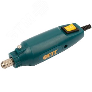 Гравировальная машина мини 12 Вт, 12000 об/мин, 3.2 мм, адаптер, набор насадок, пластик. кейс