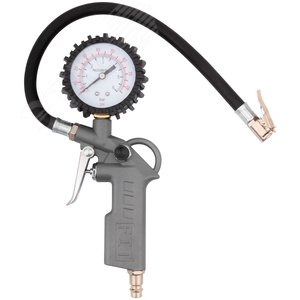 Пистолет с манометром, быстросъемное соединение