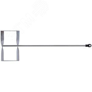 Миксер для строительных смесей оцинкованный усиленный Профи 212х700 мм