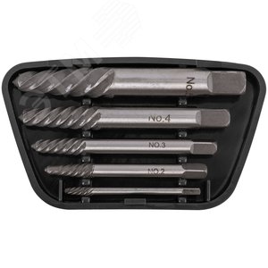 Экстракторы для шурупов усиленные 5 шт