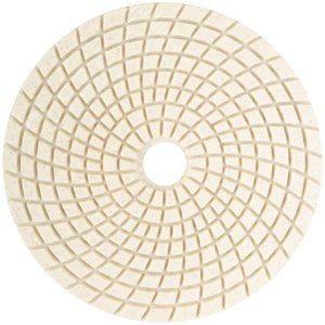 Круг алмазный гибкий шлифовальный АГШК (липучка), влажное шлифование, 125 мм, Р 30