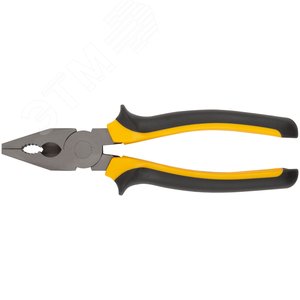 Плоскогубцы комбинированные ''Стайл'', мягкие прорезиненные ручки, молибденовое покрытие 200 мм