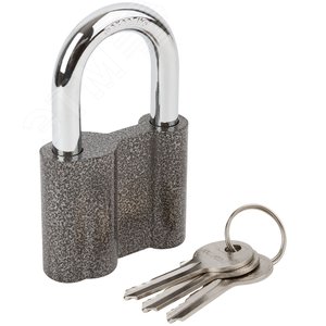 Замок навесной 601S, 60 мм