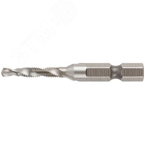 Сверло-Метчик комбинированное метрическое, быстрорежущая (HSS) сталь Р6М5, М4х0.7 мм, 16/54 мм