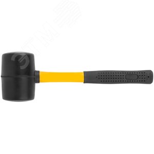 Киянка резиновая, фиберглассовая ручка 80 мм (900 гр)