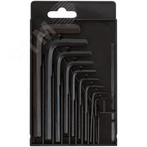 Ключи шестигранные короткие CrV 9 шт(1.5-10 мм) (в коробочке)