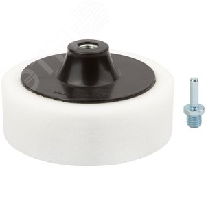 Диск полировочный поролоновый, гайка М14, 150х50 мм