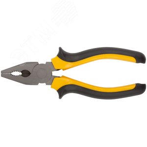Плоскогубцы комбинированные ''Стайл'', мягкие прорезиненные ручки, молибденовое покрытие 160 мм