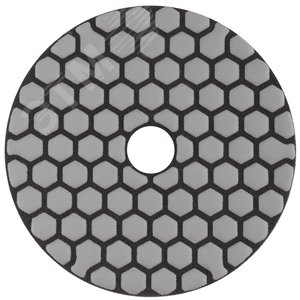 Круг алмазный гибкий шлифовальный (липучка), сухое шлифование, 100 мм, Р1500