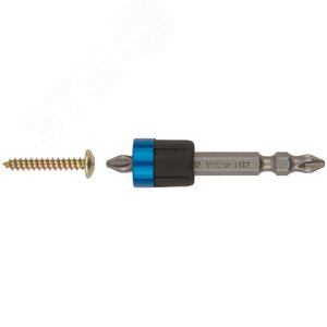 Адаптер для шурупов магнитный WP Профи + 1 бита двухсторонняя