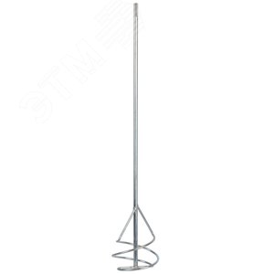 Миксер для строительных смесей оцинкованный Профи, хвостовик SDS-PLUS 100х600 мм