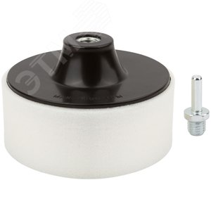 Диск полировочный поролоновый, гайка М14, 125х50 мм