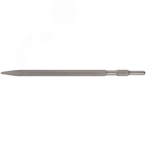 Зубило для молотка отбойного пикообразное НЕХ 17х410 мм