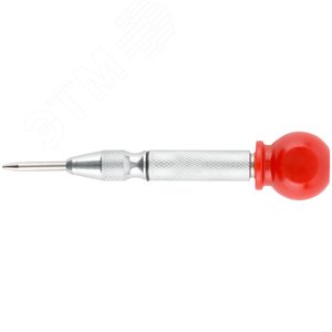 Кернер автоматический, жало HSS сталь, пластиковая накладка, 130 мм