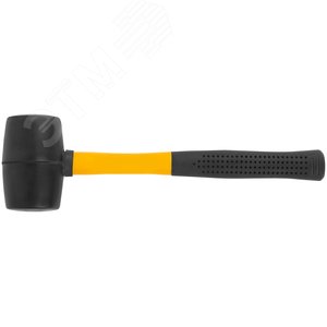 Киянка резиновая, фиберглассовая ручка 60 мм (450 гр)