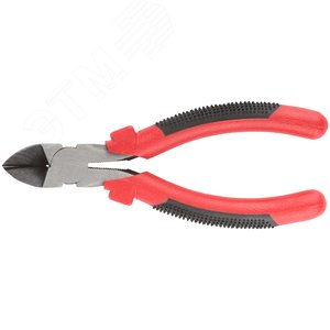 Бокорезы ''Стандарт'', красно-черные пластиковые ручки, полированная сталь 165 мм