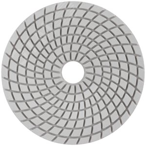 Круг алмазный гибкий шлифовальный АГШК (липучка), влажное шлифование, 100 мм, Р3000